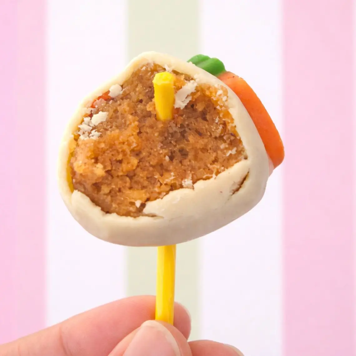 Cake pop carrot cake sin azúcar - keto - sin gluten 2