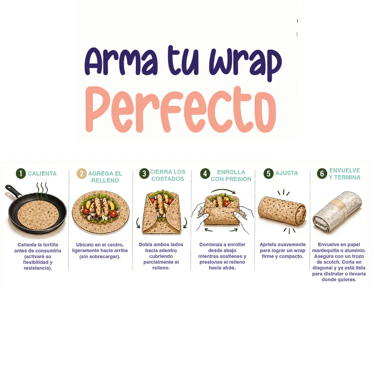 Wrap & Roll - Tortilla de Sarraceno gluten free 3