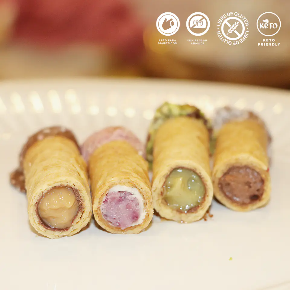 Box Barquillos Feliz día Mamá - Sin gluten, sin azúcar, keto 5