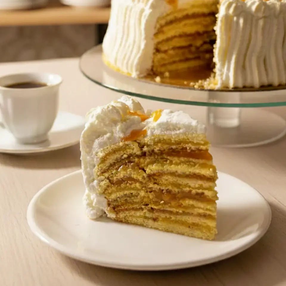 Epifanía de naranja (torta panqueques) - libre de gluten - Individual 1