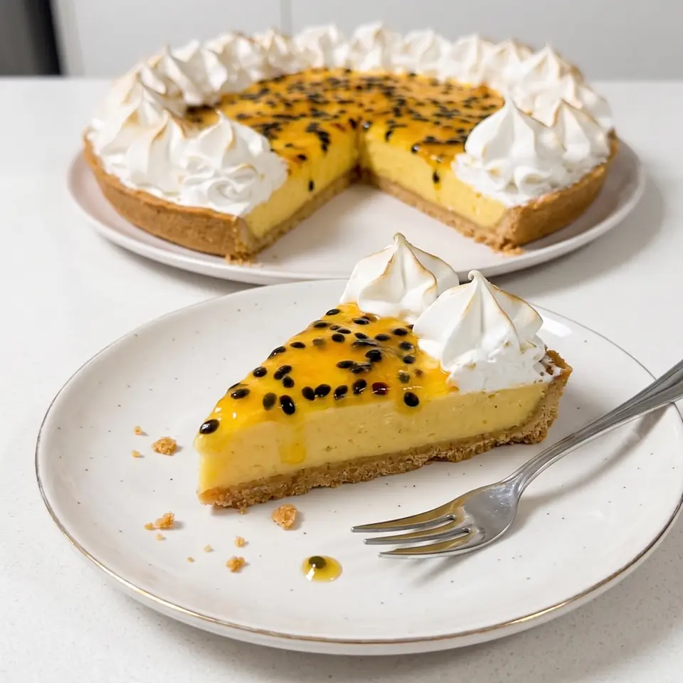 Pie de Maracuyá Keto y sin lácteos - Individual 1