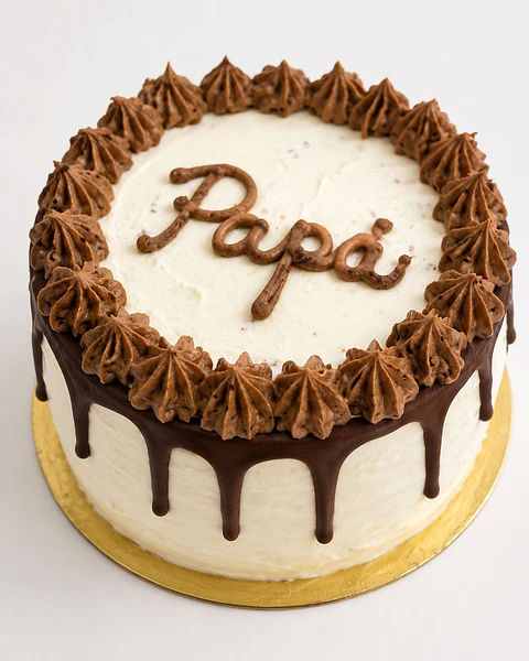 Torta keto Día del Padre - sin gluten, sin azúcar