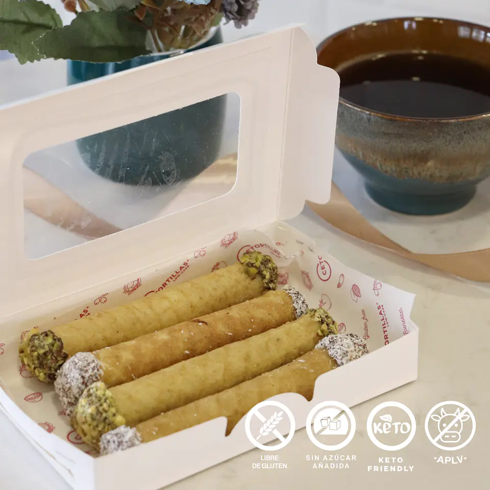 Box Barquillos Feliz día Papá - Sin gluten, sin azúcar, keto 5