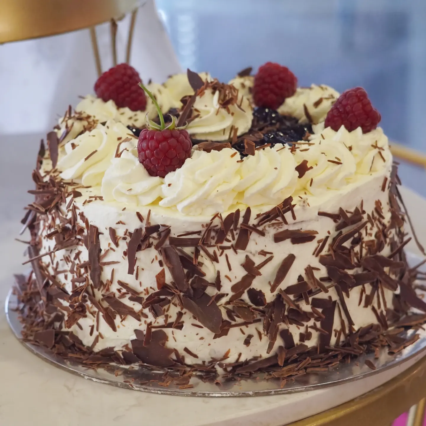Torta Selva Negra Frambuesa: keto - sin gluten - sin azúcar 1
