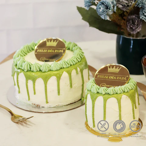 Torta keto Día del Padre - sin gluten, sin azúcar