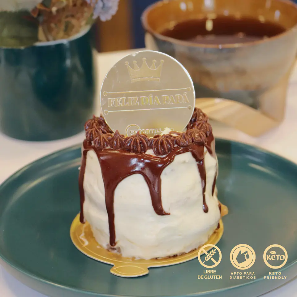 ¡PRECIO ESPECIAL! Torta keto Día del Padre - sin gluten, sin azúcar 3