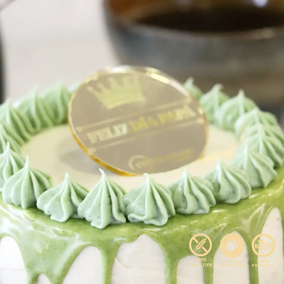 ¡PRECIO ESPECIAL! Torta keto Día del Padre - sin gluten, sin azúcar 7