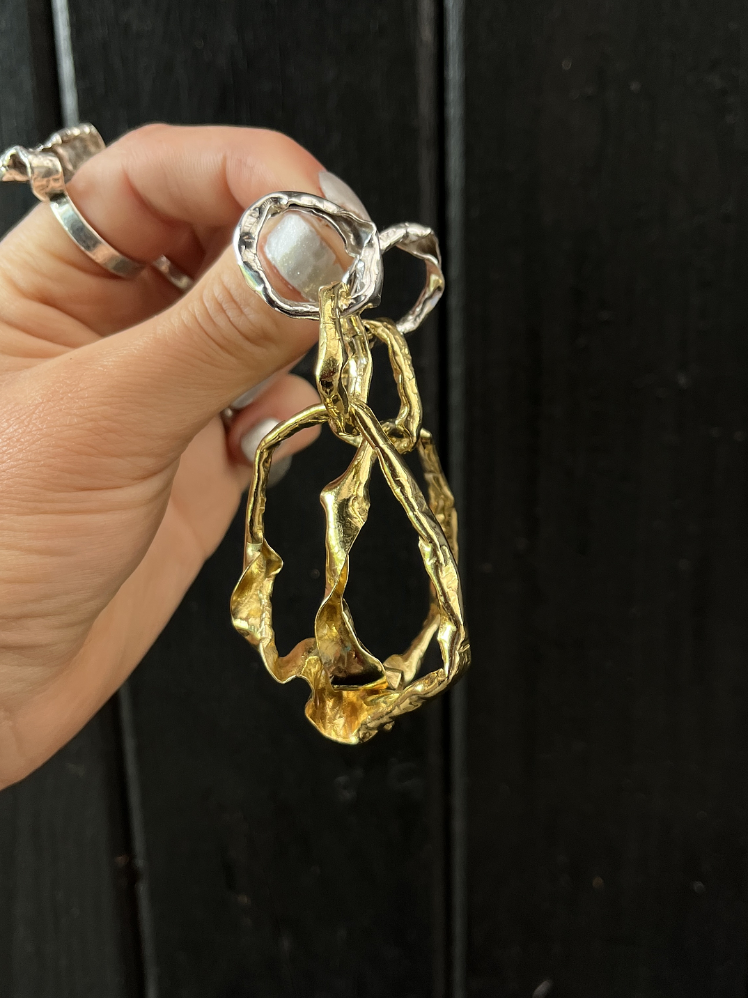 Aro Mix _ Plata Bronce 1