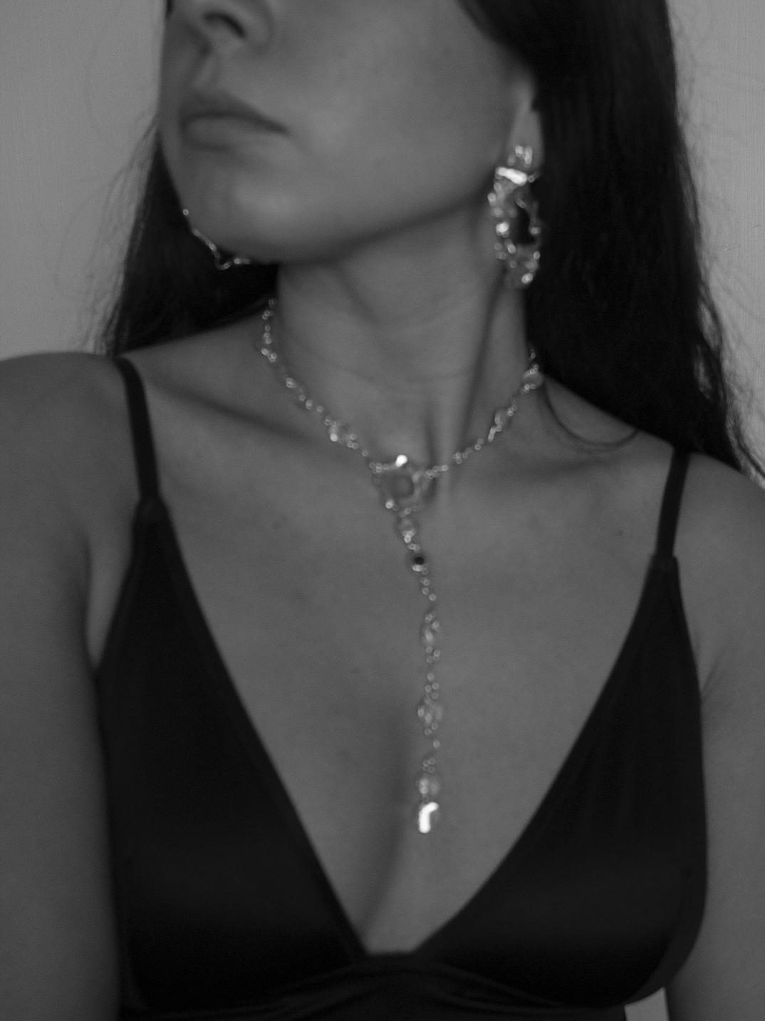 Collar Gota Zafiro _ Plata 4