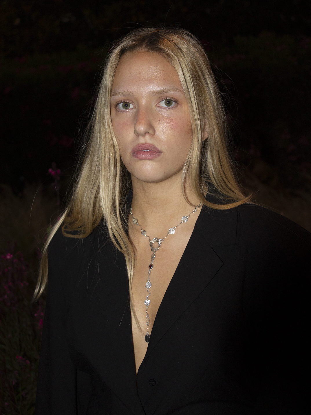 Collar Gota Zafiro _ Plata 2