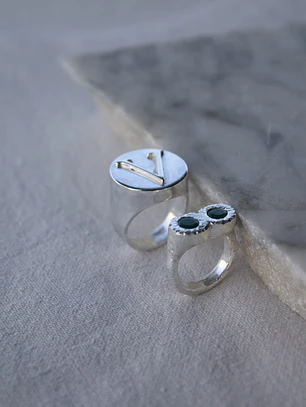 Anillo Sello Inicial 