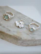 Pinky Ring _ Aguamarina - Miniatura 1