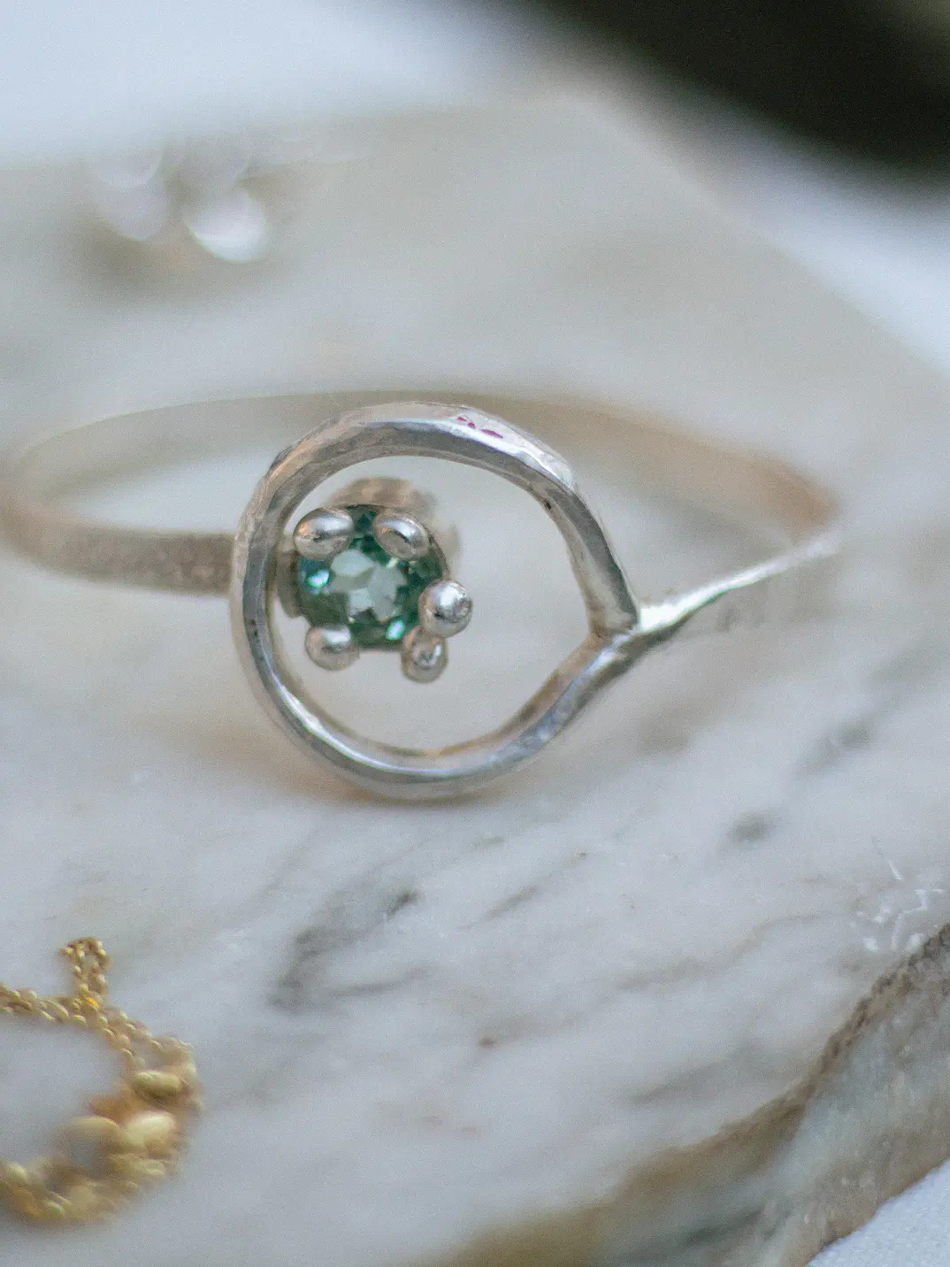 Brazalete _ Aguamarina 2