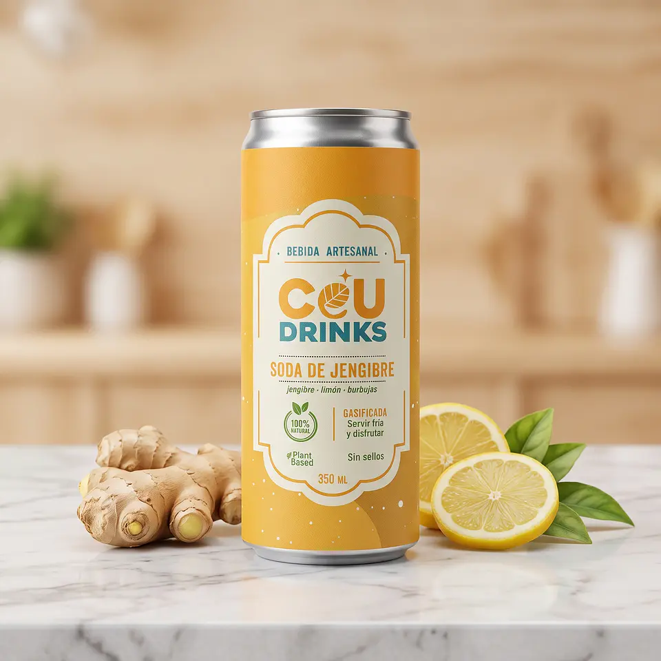 Soda de Jengibre 350ml 2