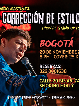 DIEGO MARTÍNEZ - BOGOTÁ - SMOKING MOLLY