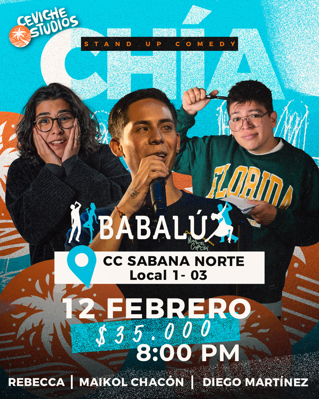 STAND UP - CHIA - 12 FEBRERO 