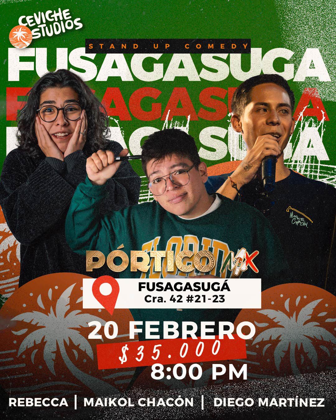 STAND UP - FUSAGASUGA - 20 FEBRERO