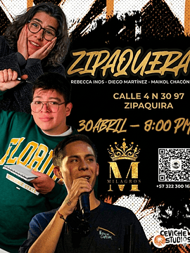 STAND UP - ZIPAQUIRA - 30 ABRIL