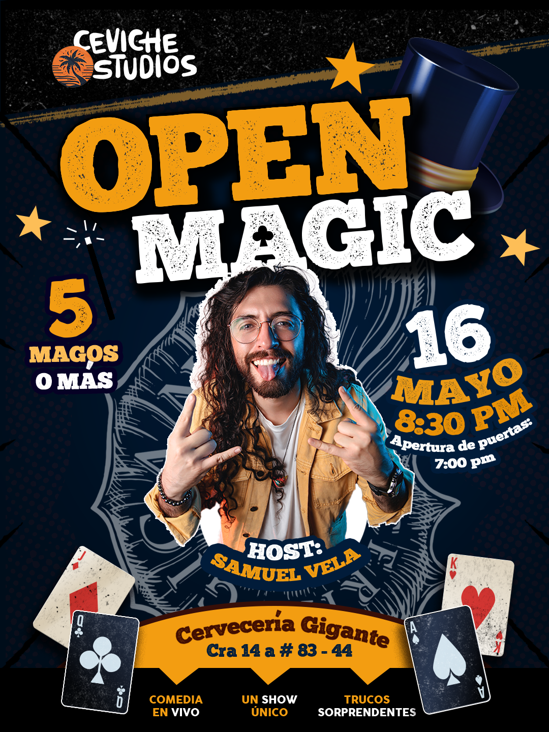 OPEN MAGIC - BOGOTÁ - CERVECERIA GIGANTE