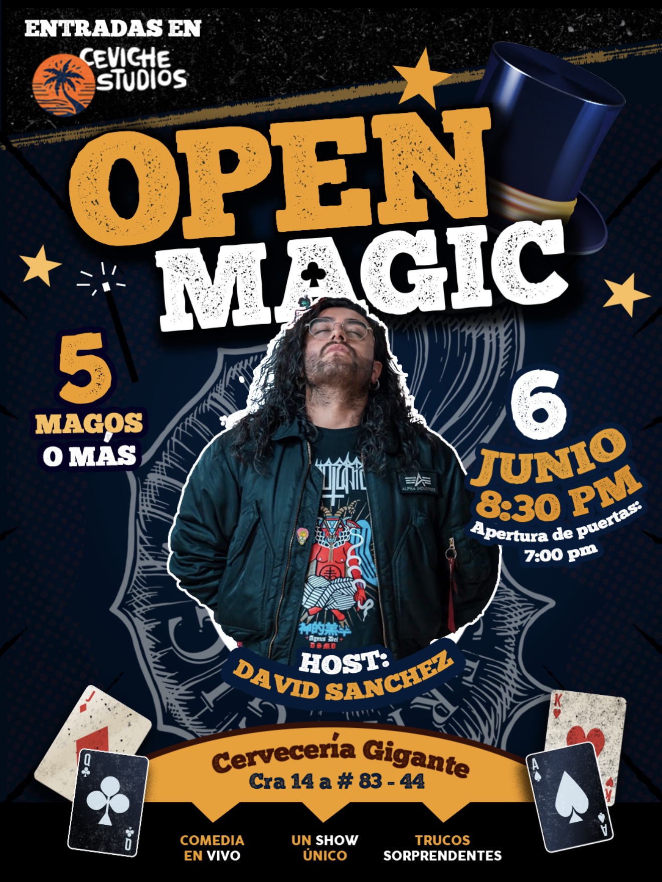 OPEN MAGIC - BOGOTÁ - CERVECERIA GIGANTE