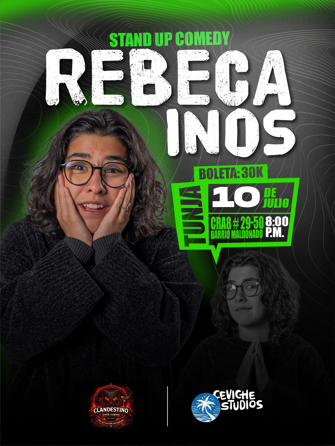 REBECA INOS- TUNJA - CLANDESTINO