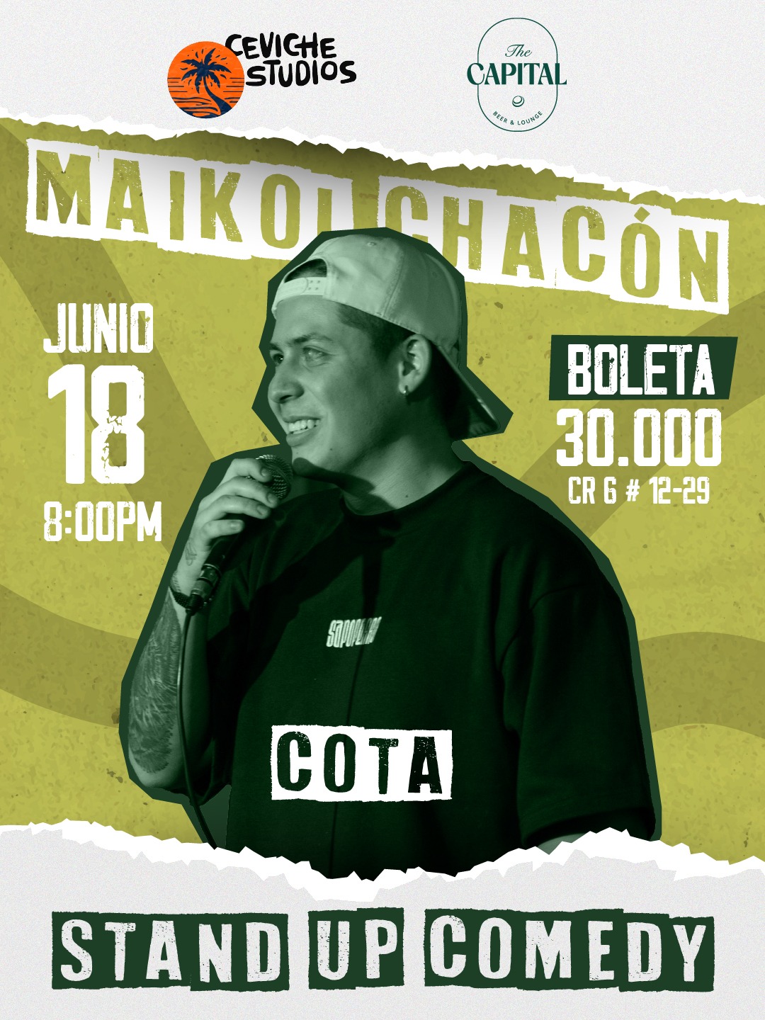 MAIKOL CHACON - COTA - 18 DE JUNIO