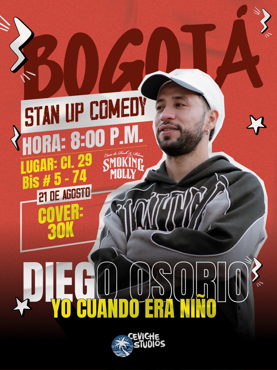 DIEGO OSORIO - SMOKING MOLLY - 21 DE AGOSTO