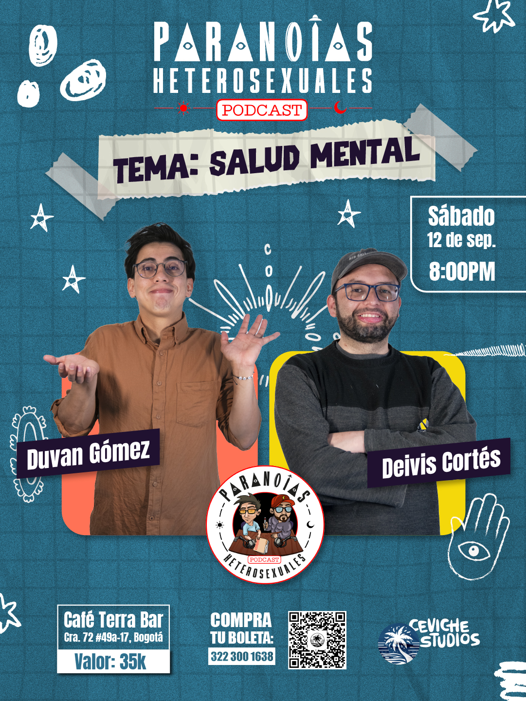 Paranoias Heterosexuales - 12 de septiembre