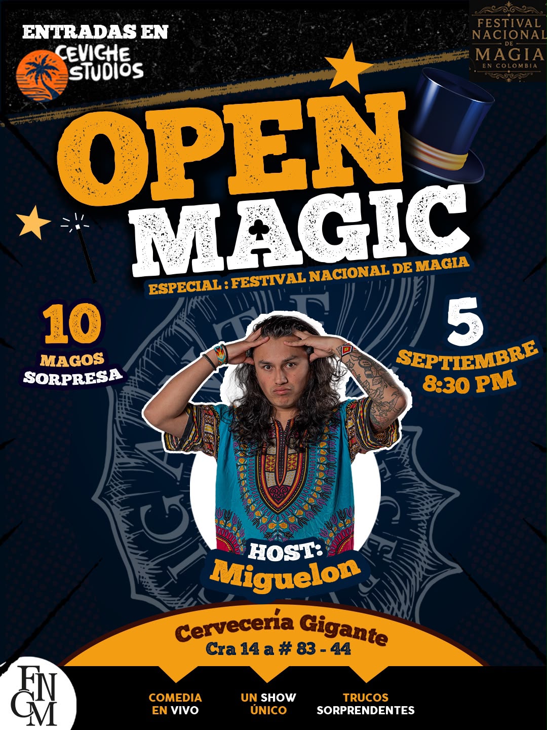 OPEN MAGIC - 5 DE SEPTIEMBRE 