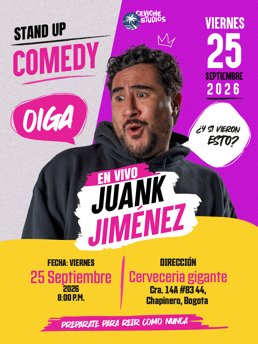 JUANK JIMÉNEZ - CERVECERIA GIGANTE -BOGOTÁ