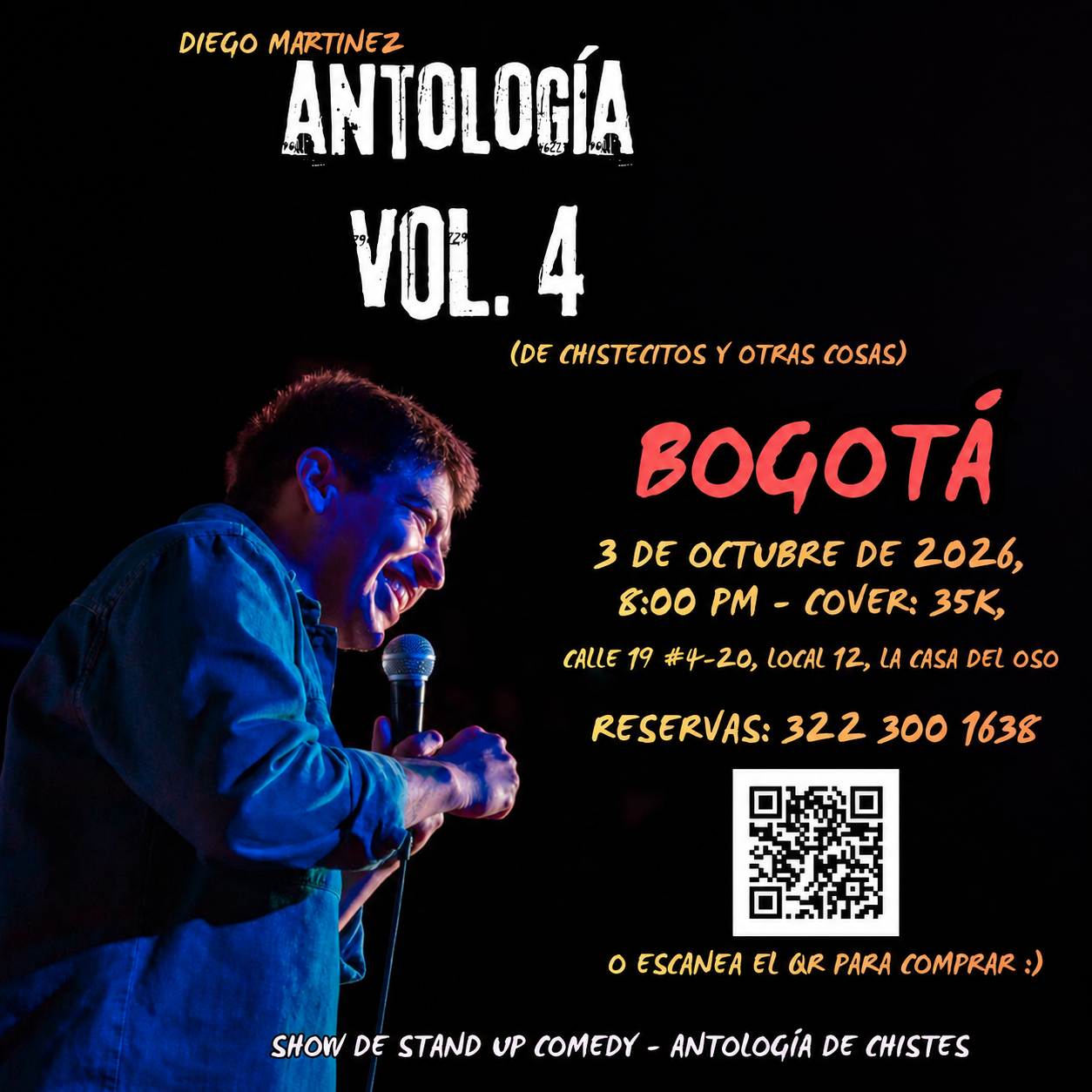 DIEGO MARTINEZ - BOGOTA- 3 DE OCTUBRE