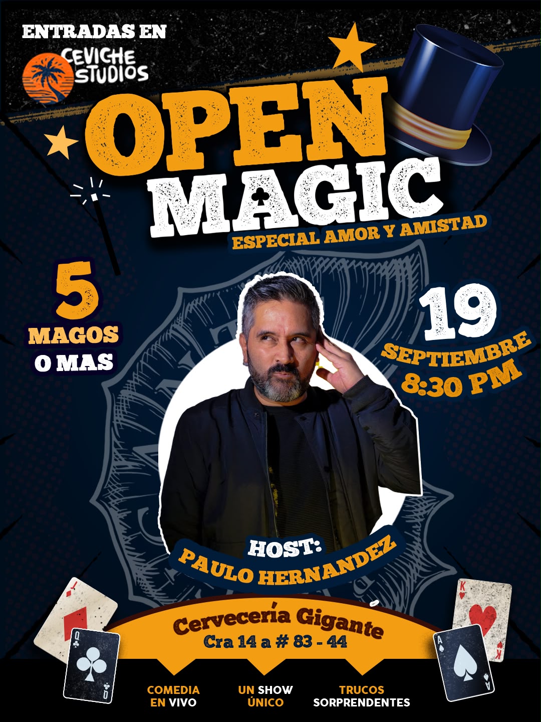 OPEN MAGIC - 19 DE SEPTIEMBRE