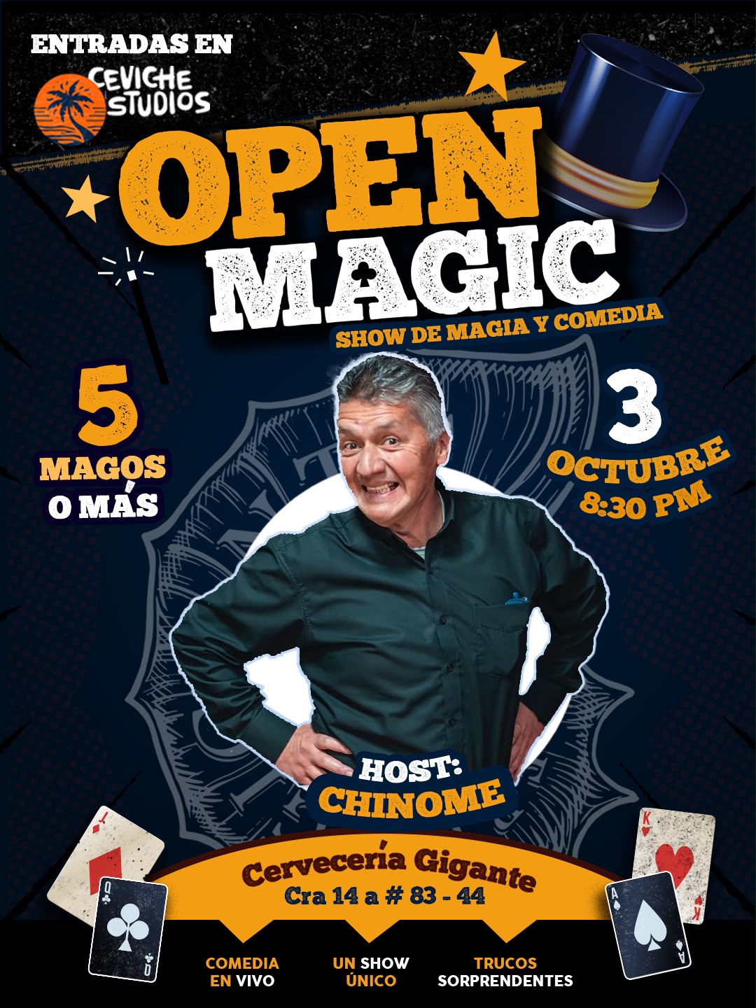 OPEN MAGIC - 03 DE OCTUBRE