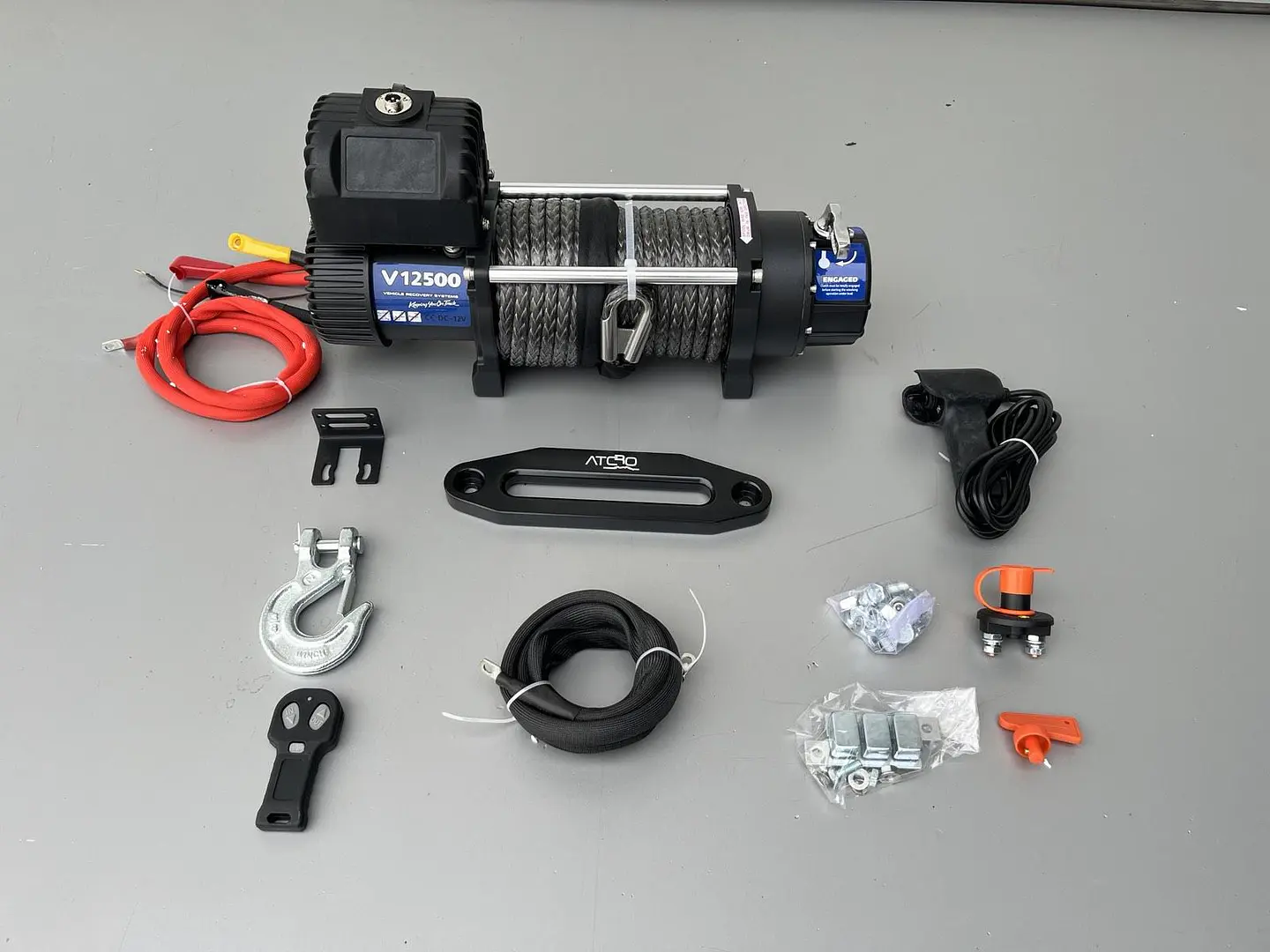 Guincho 12v-24v 7000kg husar  1