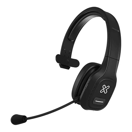 KlipX audifonos monoaural bluetooth y jack 3.5mm ON-EAR 