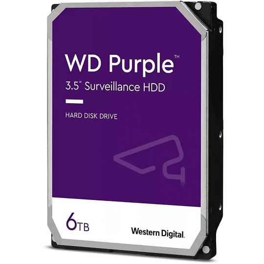 WD d/s Purple WD64PURZ 6TB 256mb Surveillance 5400rpm