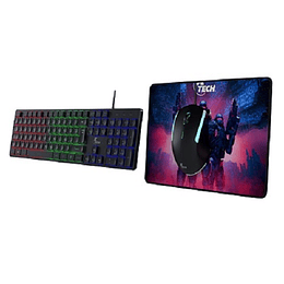 Xtech Hasha Gaming Kybd spa wrd mouse and mouse pad XTK-535S