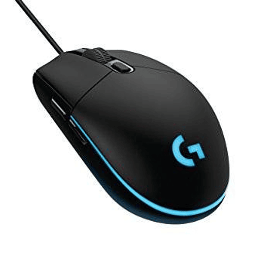 Logitech Mouse gaming G203 Negro 6 botones programables