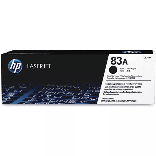 HP 83A - CF283A - toner cartridge - 1 x black - 1500 pages -