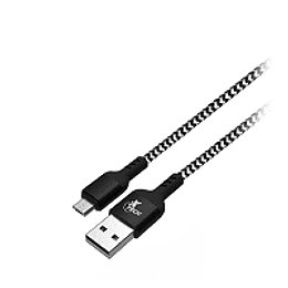 Xtech USB 2.0 A m to micro-USB B m braided cable XTC-366