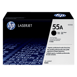 HP 55A - CE255A Toner cartridge - 1 x black - 6000 pages