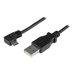 StarTech.com Micro-USB Charge-and-Sync Cable M/M - Right-Ang