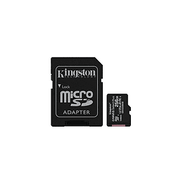 KNG 256GB microSDHC+AD CL10 UHS-I Canvas Select Plus