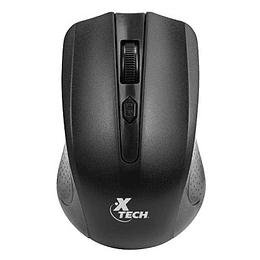 Xtech Mouse inalambrico 1600DPI 4 botones negro 