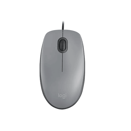 Logitech Mouse M110 Silent- Silver SAMR Box USB