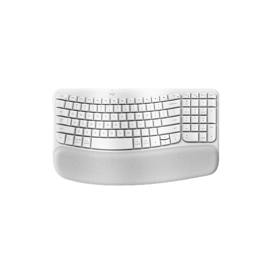 Logitech Teclado Wave Keys Spanish - Off-White