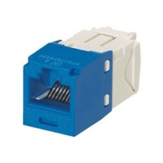 Panduit modulo de conector Mini-com UTP 6TG color azul