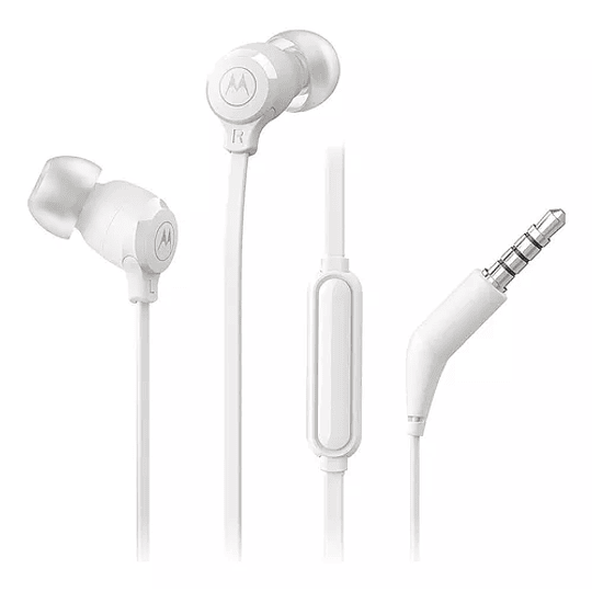 Motorola EARBUDS3-S AUDIFONO MOTO M/LIBRES BLANCO