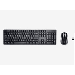 KNS Combo kit teclado + mouse inalambrico Profit antiderrame