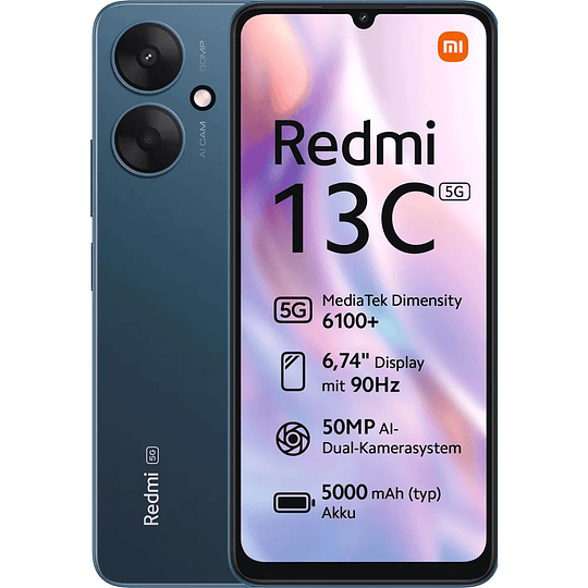 Xiaomi Redmi 13C 5G EU 4GB RAM 128GB ROM Twilight Blue